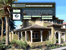 Tablet Screenshot of edenbridgehomes.com